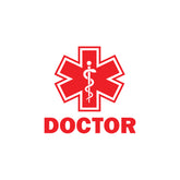 Durable Doctor Sticker for Cars and SUVs